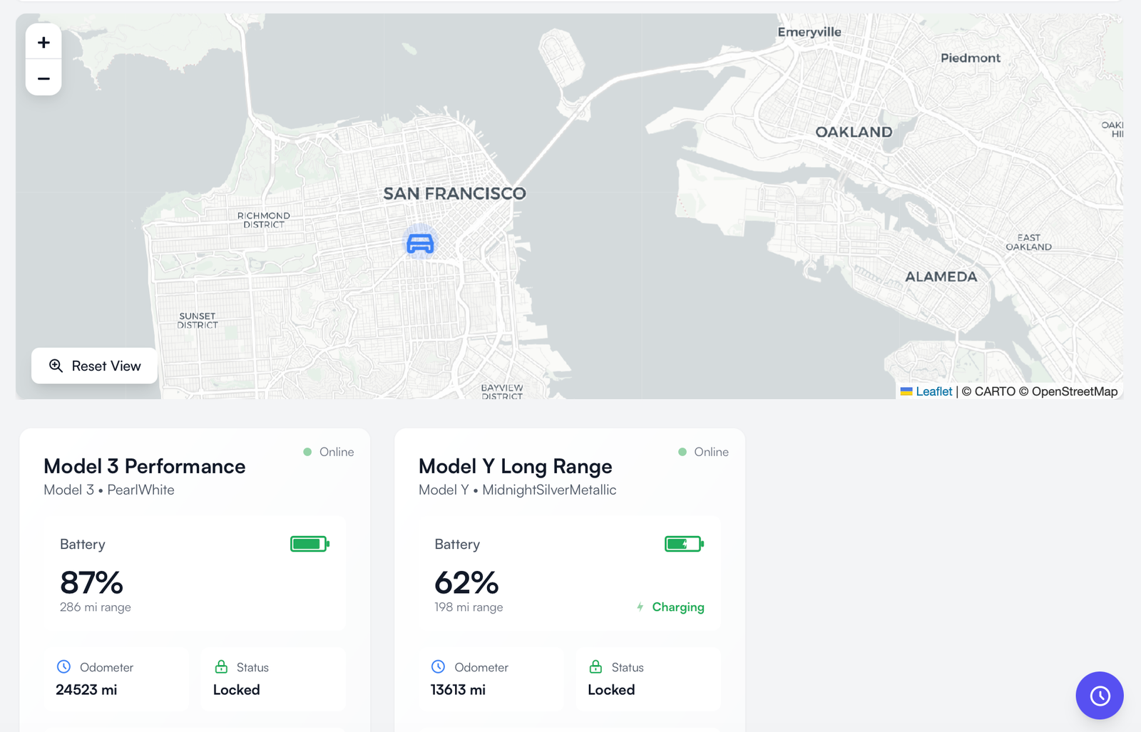 Tesla Fleet Management